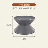 Round Coffee Table Plastic Nordic Home Furniture Living