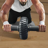 Rubber Useful Single-wheel Abdominal Fitness Gym Exercise Roller