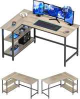 Rustic Brown Computer Desk Home Office Writing Desk