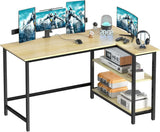 Rustic Brown Computer Desk Home Office Writing Desk