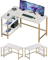 Rustic Brown Computer Desk Home Office Writing Desk