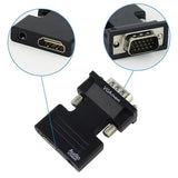 HDMI-compatible to VGA Converter Adapter 1080P VGA Adapter