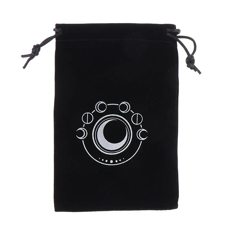 1PC Velvet Tarot Oracle Cards Storage Bag Drawstring Pouch