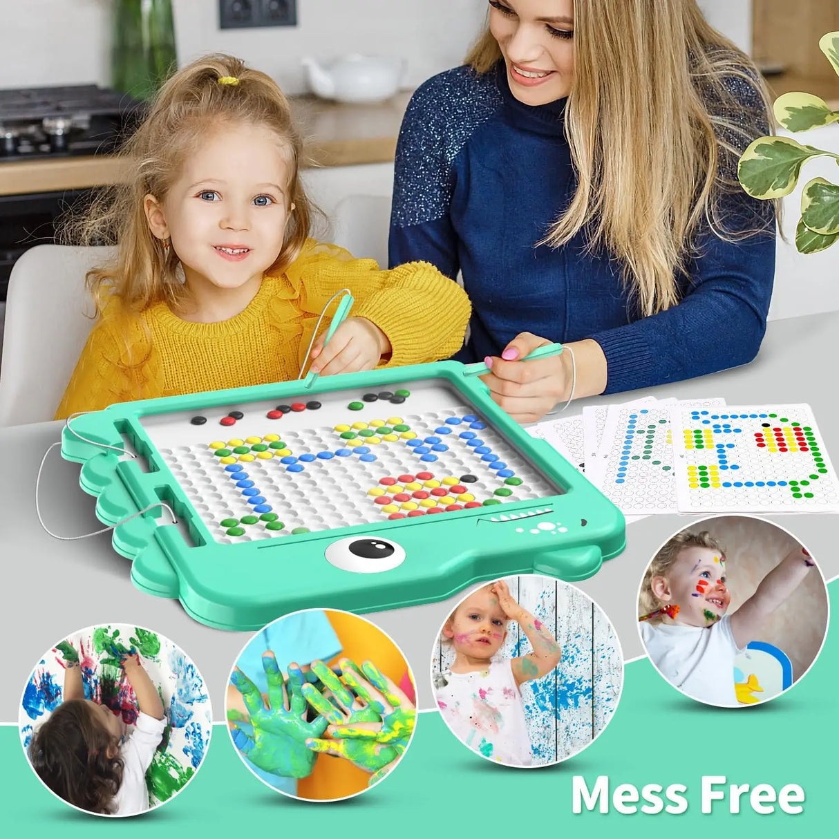 Magnetic Drawing Board For Toddlers Doodle Board With