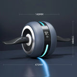 LED Automatic Rebound Ab Roller Intelligent Counting Abdominal