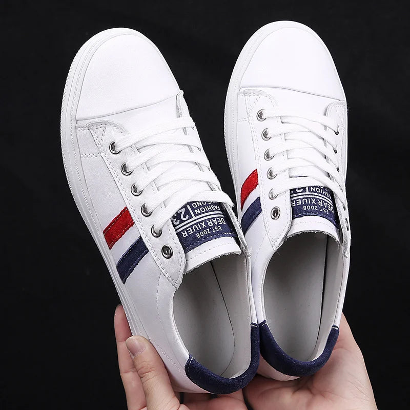 2024 Women's Leather Vulcanized Sneakers