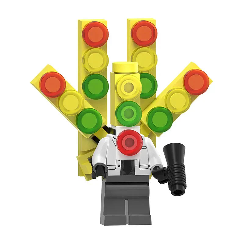 Skibidi Toilet Mini Building Block Anime Action Figure
