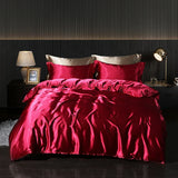 Luxury Gold Mulberry Silk Bedding Set Comforter Quilt