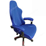 Solid Long Armrest Gaming Chair Cover Breathable Office