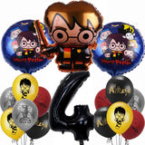 Magic Cartoon Party Decoration Set Disposable Tableware Kids