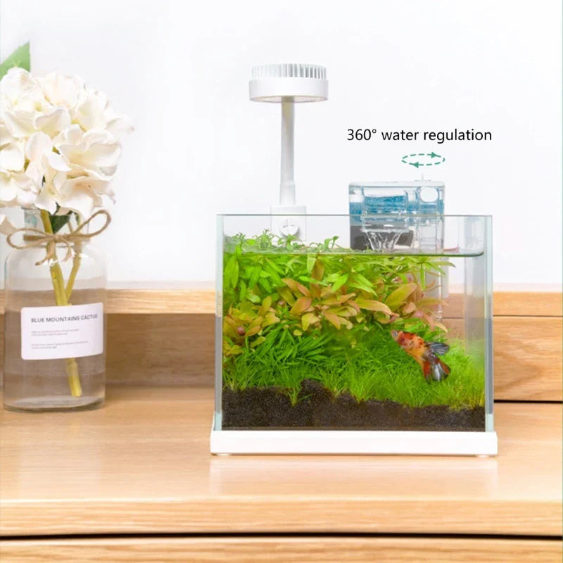 Aquariums Filter Fish Tanks Air-Pumps Wall-Mounted Filter Low