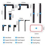 External Filter of Fish Tank Wall Mounted Filter