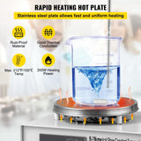 VEVOR 1L Heating Magnetic Stirrer Hot Plate W/