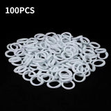 100Pcs/Lot Sweet Hair Band Girls Hair Ties Bows