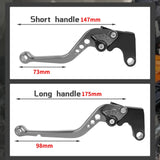 Motorcycle Accessories Adjustable Extendable Folding Brake Clutch Levers