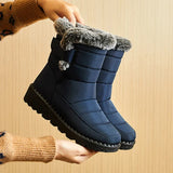 Waterproof Winter Boots for Women 2023 New Faux