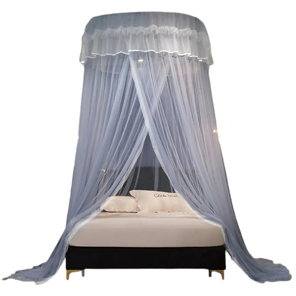 Breathable Hanging Mosquito Net Top Hook Lace Bed