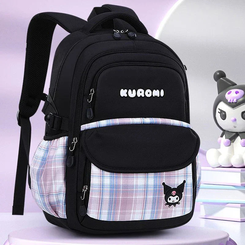 Sanrioed Hello kitty Schoolbag Cartoon Strawberry Kitty Cat