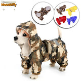 Casual Pet Dog Rain Coat Puppy Clothes Cat