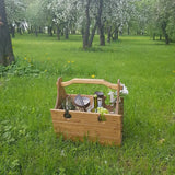 Foldable Picnic Basket Table Portable Chairs Outdoor FurniturecBeach