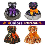Halloween Dog Dress Halloween Costume Festival Puppy Dress