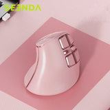 Seenda Vertical Mouse Rechargeable Ergonomic Noiseless Click Bluetooth