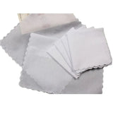 5Pcs/lot Solid lace cotton Lady Handkerchiefs Women girl