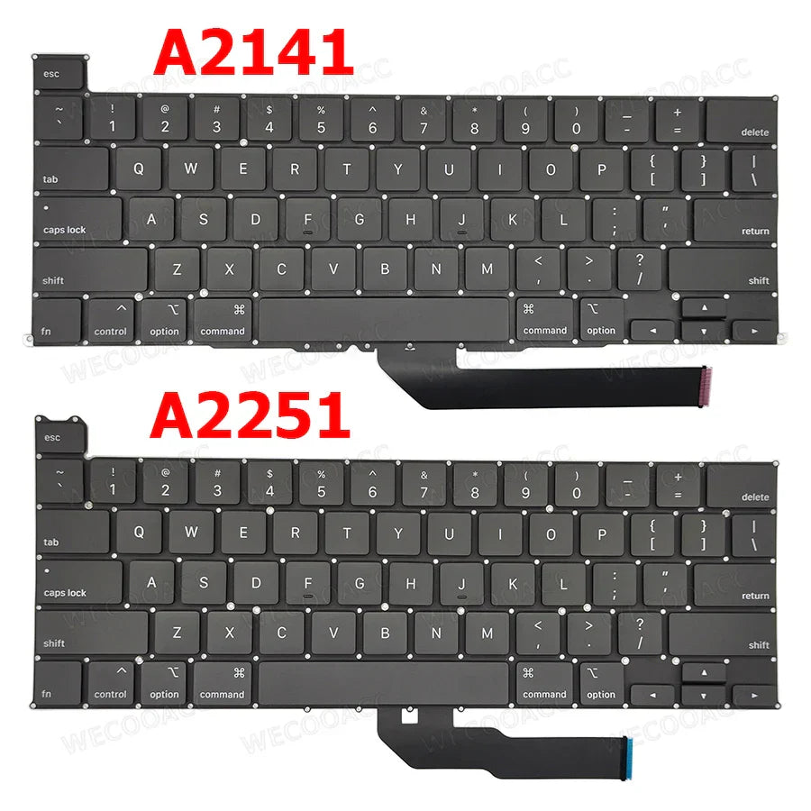 New English US Replacement Keyboard For Macbook Air