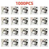 10Pcs Elastic Rubber Band Seamless Gradient Hair Rope