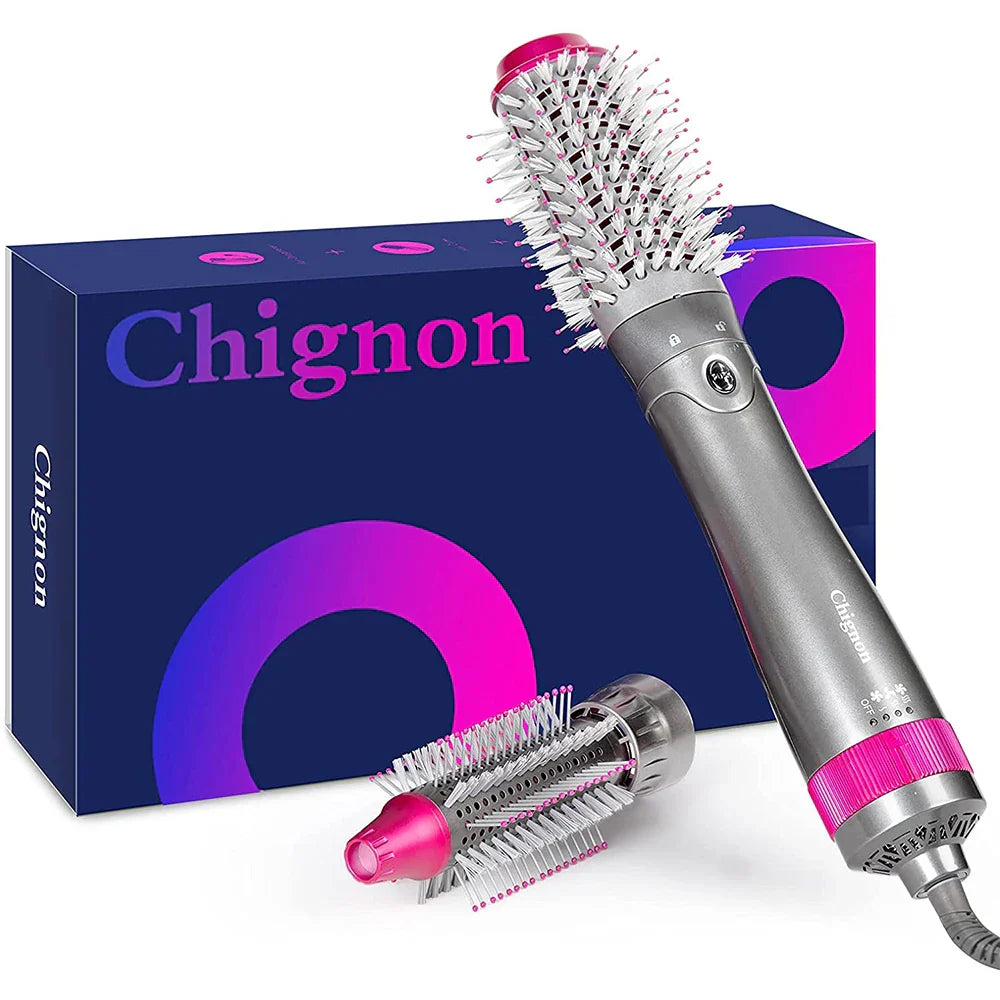 CHIGNON Hair Dryer Brush Hot Air Brush Styler