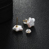 Baroque Natural Freshwater Pearls Square Shape and Multiple