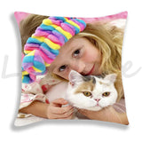Cute Like Nastya Pillow Case Girls Pillowcase Sofa