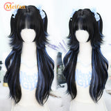 MEIFAN Long Lolita Ombre Harajuku Wig With Bang