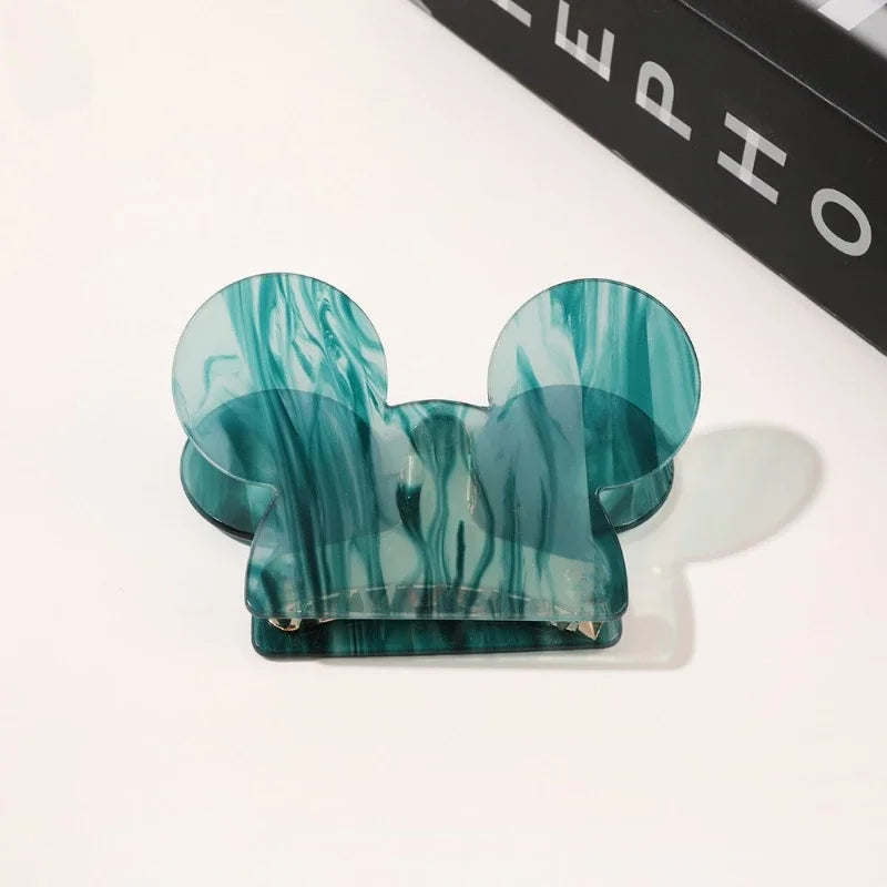 Cartoon Mickey Acetate Hair Claw for Women Girls