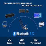 Desktop Wi-Fi 6E Intel AX210 PCIe Wireless Adapter