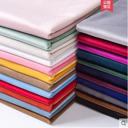 50x155cm Velvet Fabric Thicken Flannel Plush Sofa Fabric