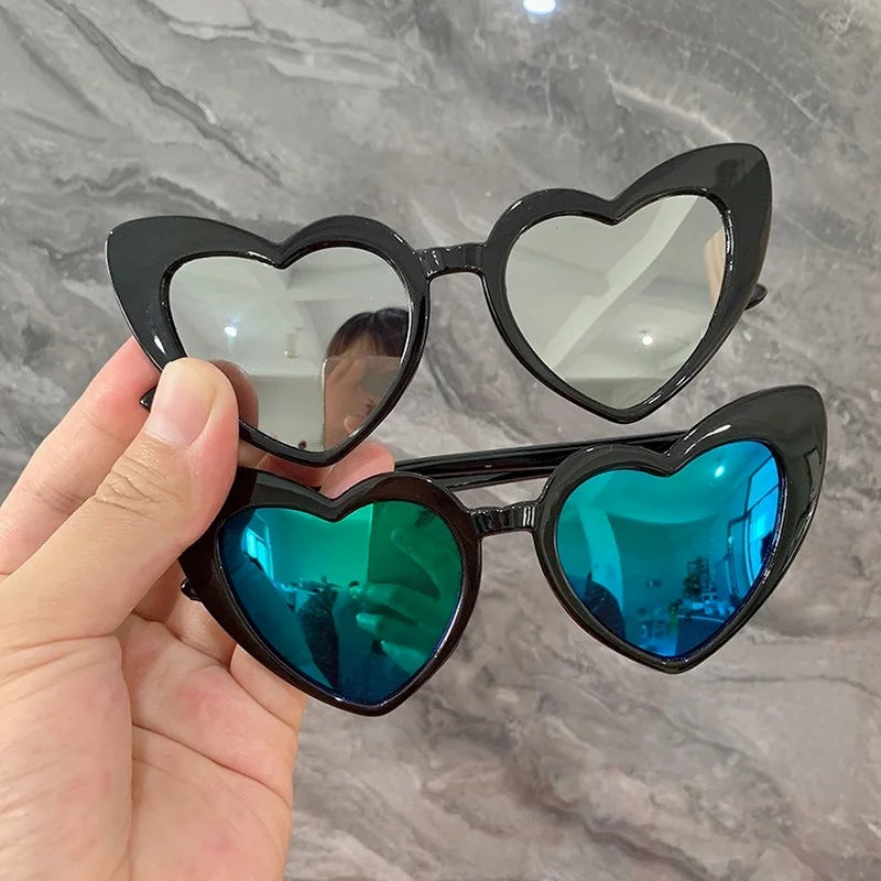 AKA VISION 2022 Heart Sunglasses Children Luxury Brand