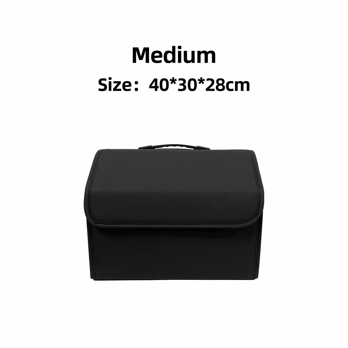 Car Storage Boxes Folding Auto Organizer Box PU
