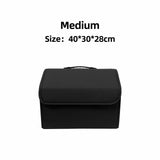 Car Storage Boxes Folding Auto Organizer Box PU