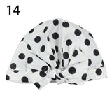 Waterproof Leopard Print Cap Elastic Bow Nightcap Women