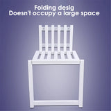 Wall Mounted Folding Chair Solid Wood Porch Chair
