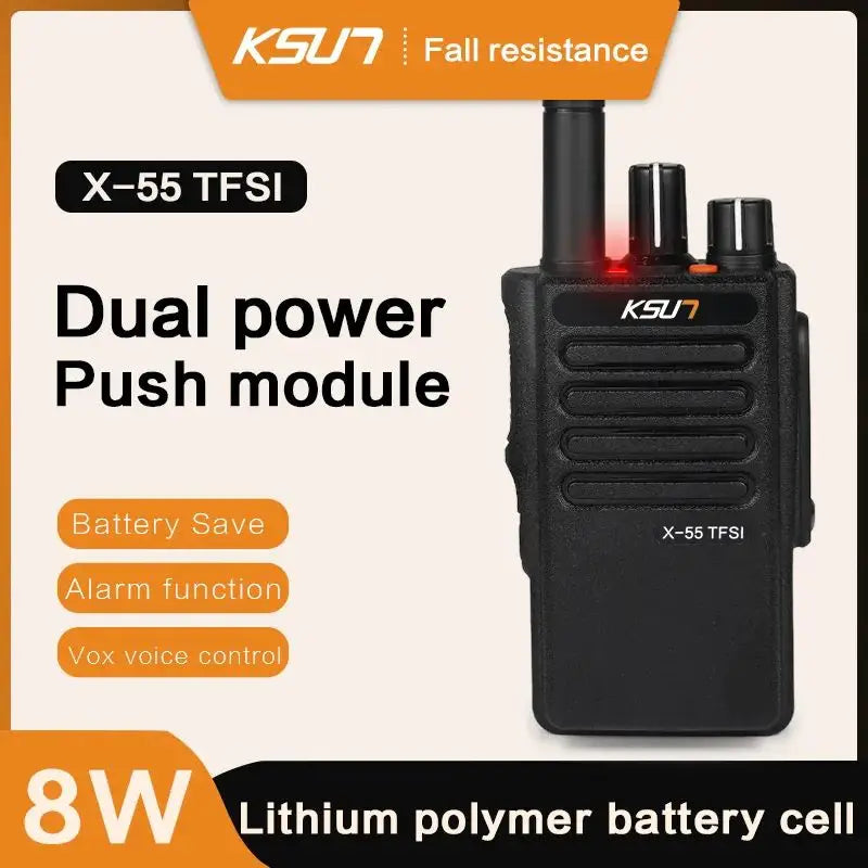 Long Range Professional Walkie Talkie with Antenna Communication