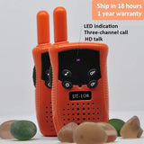 New Mini Walkie Talkie Children Handheld Transceiver Long