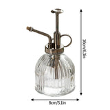 Vintage Glass Watering Can Retro Air Pressure Spray