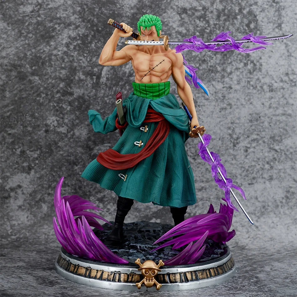 One Piece Figure 21cm Roronoa Zoro Double Headed