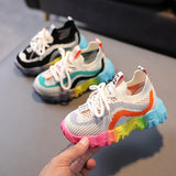Summer Children's Sneakers 2024 New Mesh Breathable Small