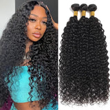 YIJIMEI Water Wave Bundles Human Hair 12-28 Inch