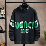 2023 Spring Autumn Men's Sweatshirt Japan Fashion Harajuku