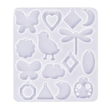 DIY Geometric Animal Shaped Earrings Silicone Mold with