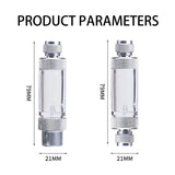 5 PCS Aquarium CO2 Bubble Counter Fish Tank